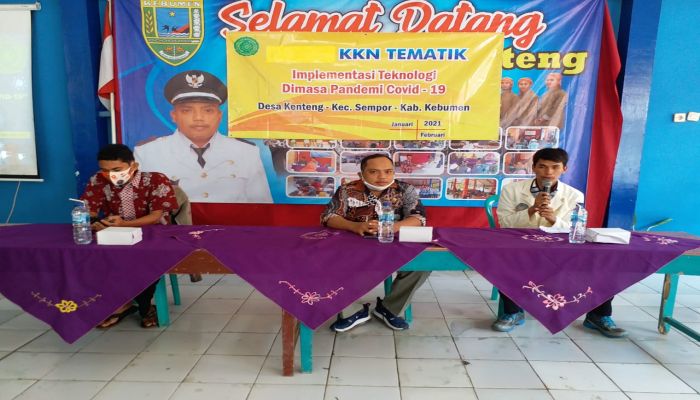 Penerimaan Kelompok KKN Universitas Muhammadiyah Purworejo (UMP) 01